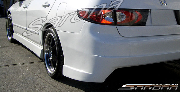 Custom Honda Accord  Sedan Rear Bumper (2004 - 2007) - $450.00 (Part #HD-004-RB)